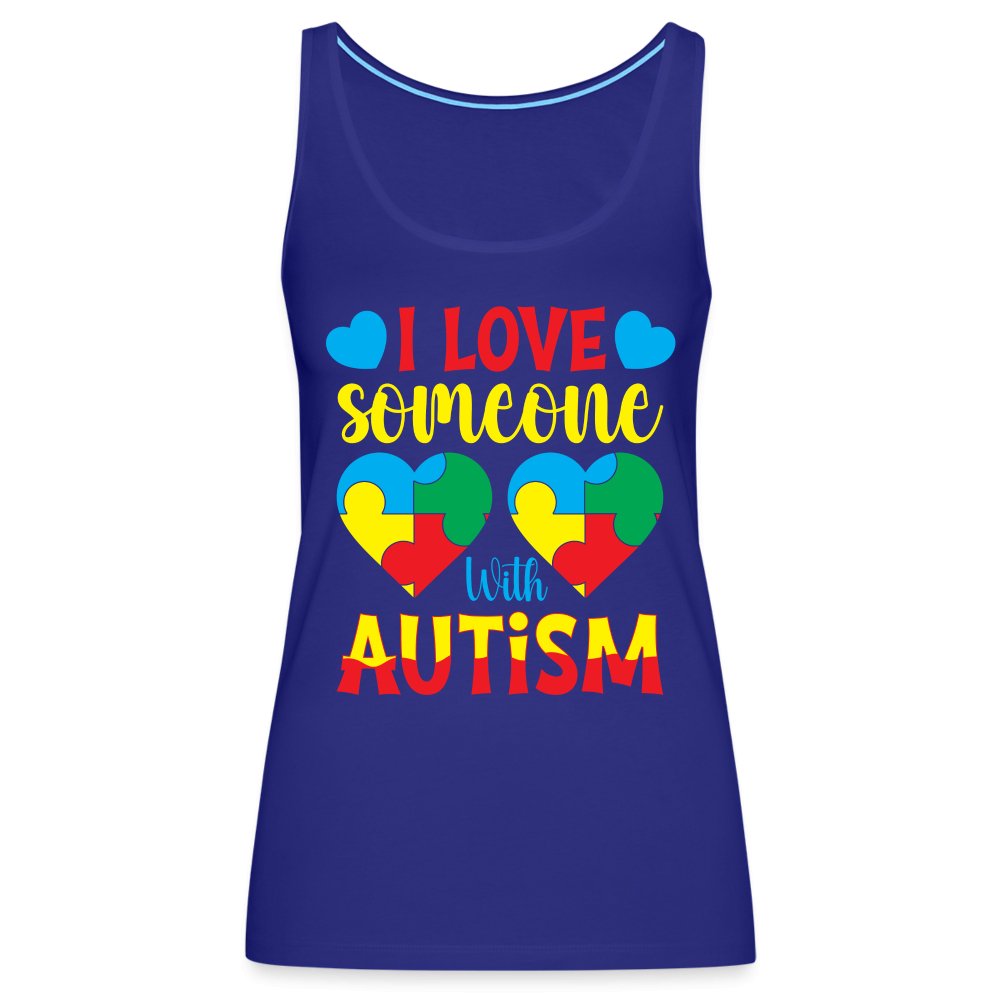 I Love Someone With Autism Women’s Premium Tank Top - option1# - Women’s Premium Tank Top | Spreadshirt 917