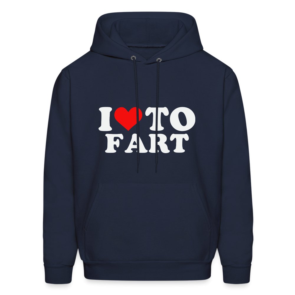 I Love To Fart Hoodie - red