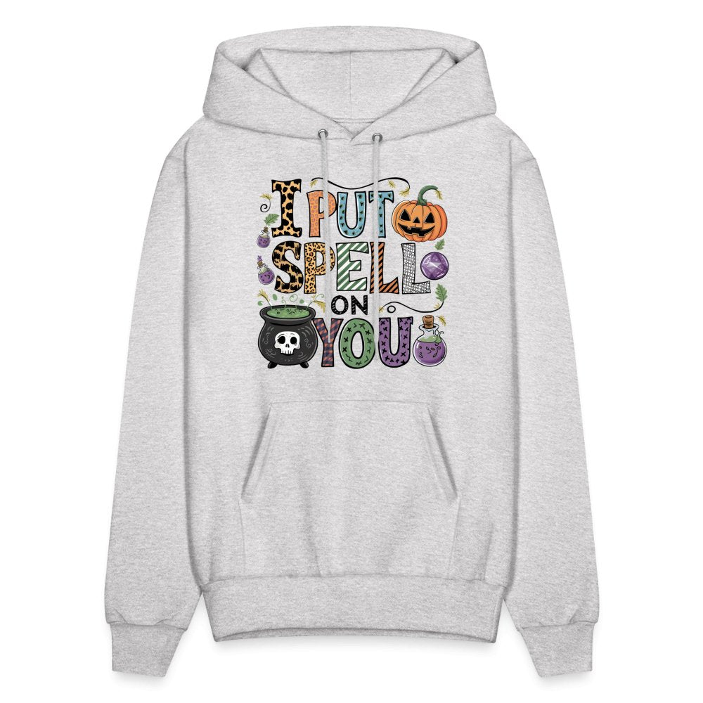 I Put Spell On You Hoodie (Halloween Witch) - ash