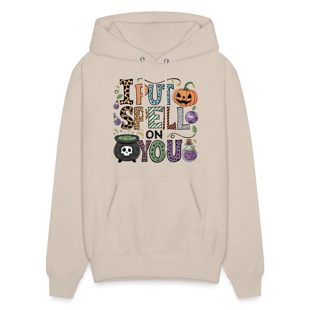 I Put Spell On You Hoodie (Halloween Witch) - Sand