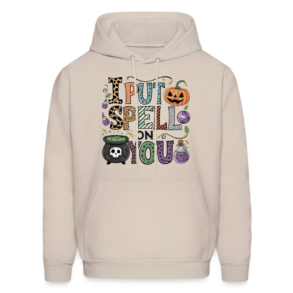 I Put Spell On You Hoodie (Halloween Witch) - Sand