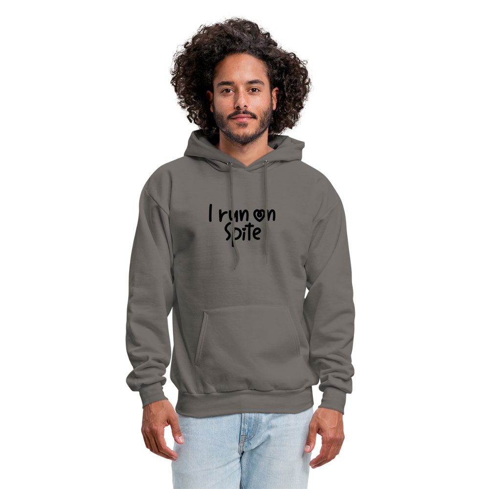 I Run On Spite Hoodie - option1# - Men's Hoodie | Hanes P170