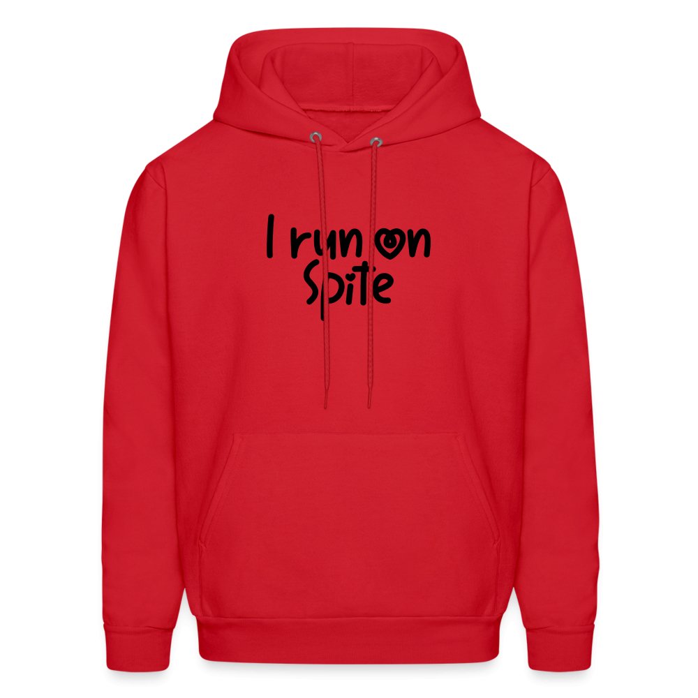 I Run On Spite Hoodie - option1# - Men's Hoodie | Hanes P170