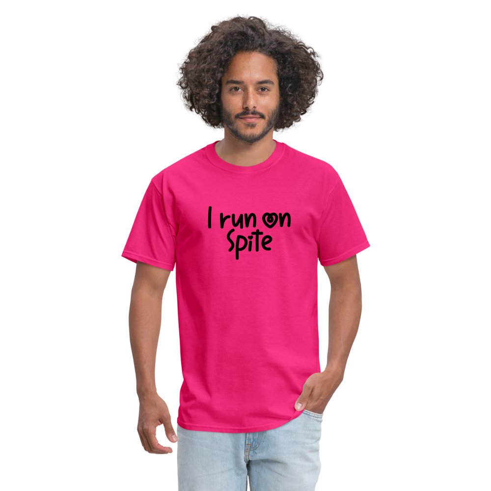 I Run On Spite T-Shirt - option1# - Unisex Classic T-Shirt | Fruit of the Loom 3930