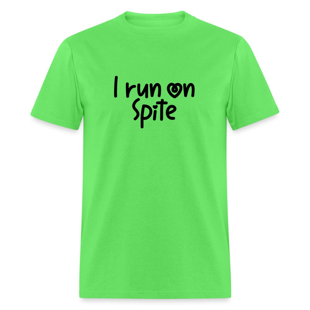 I Run On Spite T-Shirt - option1# - Unisex Classic T-Shirt | Fruit of the Loom 3930