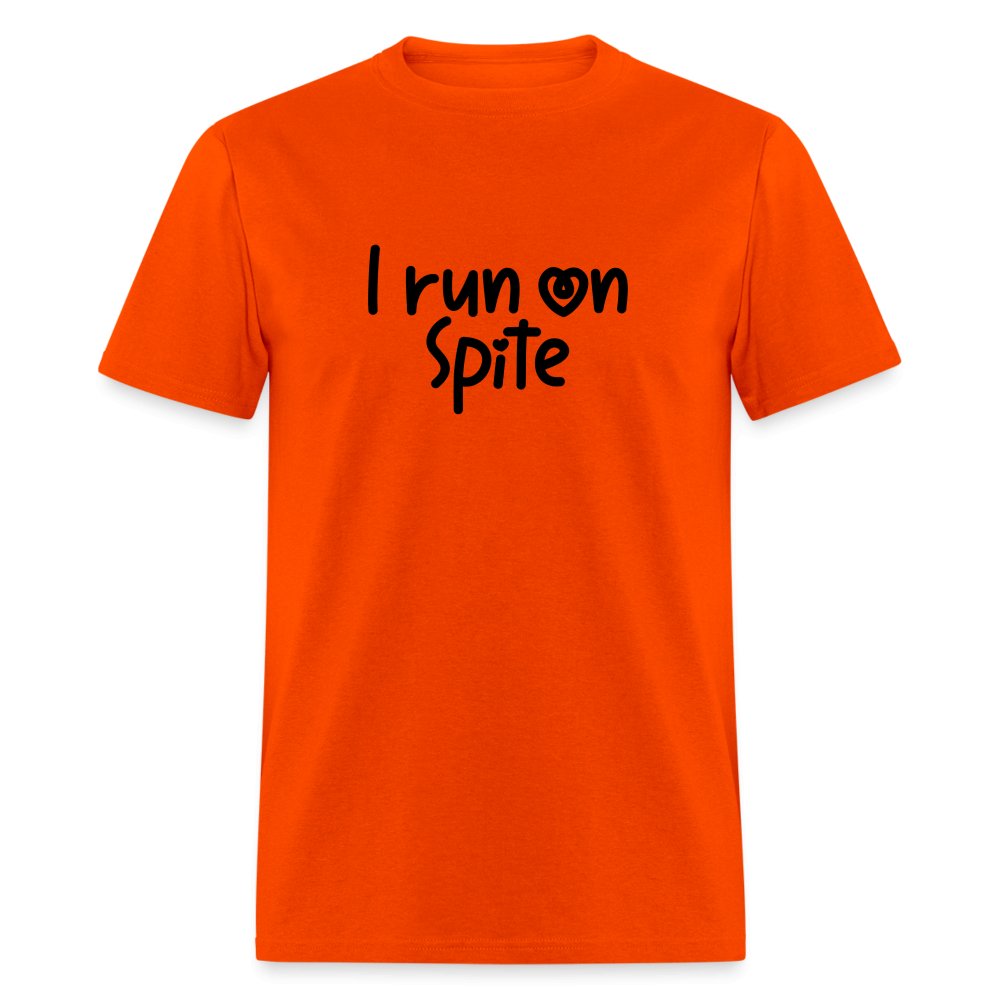 I Run On Spite T-Shirt - option1# - Unisex Classic T-Shirt | Fruit of the Loom 3930