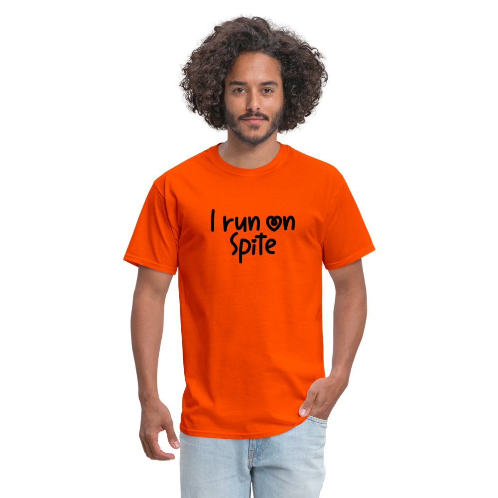 I Run On Spite T-Shirt - option1# - Unisex Classic T-Shirt | Fruit of the Loom 3930