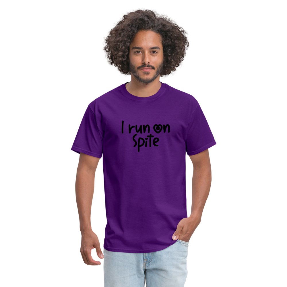 I Run On Spite T-Shirt - option1# - Unisex Classic T-Shirt | Fruit of the Loom 3930