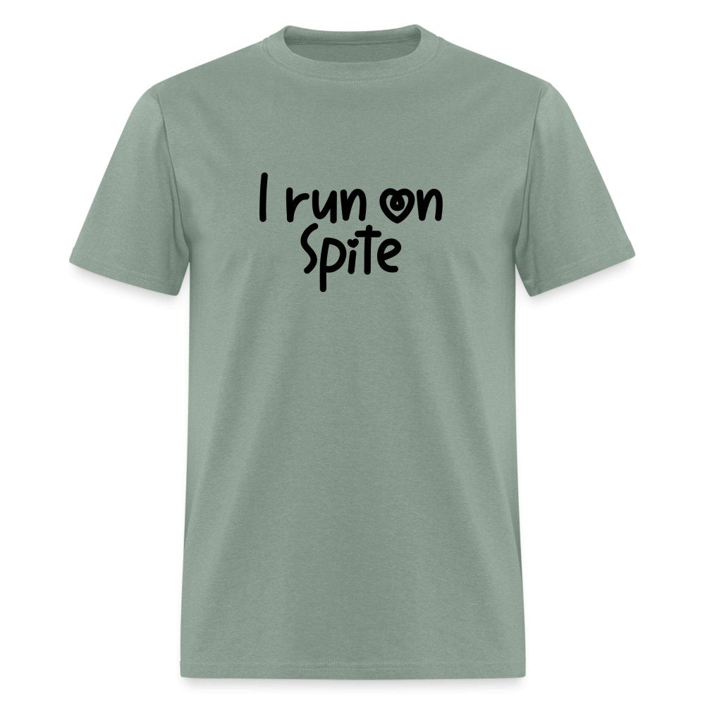 I Run On Spite T-Shirt - option1# - Unisex Classic T-Shirt | Fruit of the Loom 3930