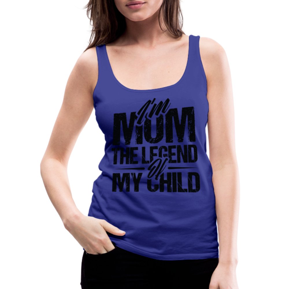 I'm Mom The Legend Of My Child Women’s Premium Tank Top - red