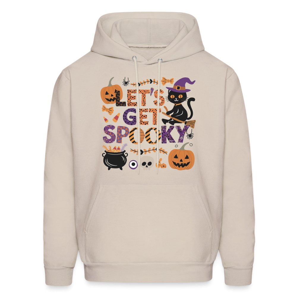 Let's Get Spooky Hoodie (Halloween Witch) - Sand