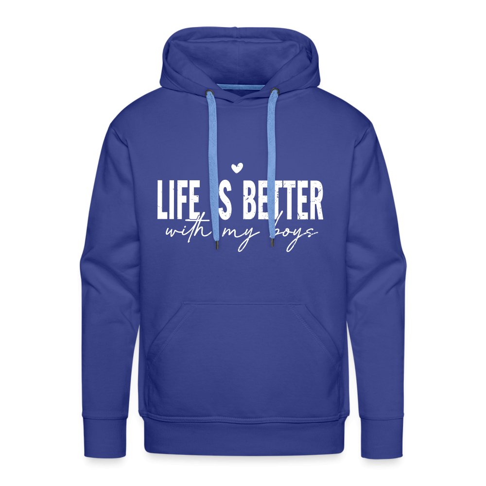 Life Is Better With My Boys - Men’s Premium Hoodie - option1# - Men’s Premium Hoodie | Spreadshirt 20