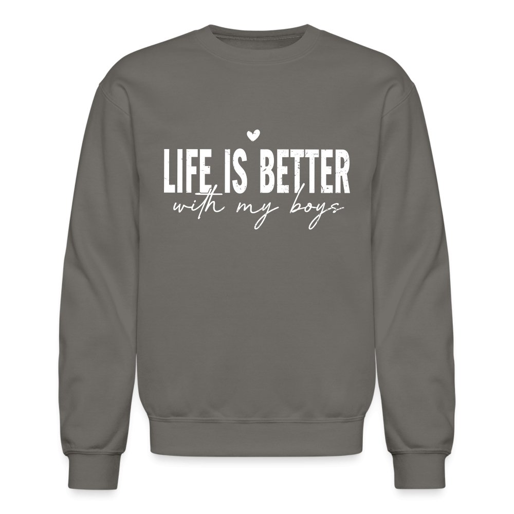 Life Is Better With My Boys - Sweatshirt (Unisex) - navy