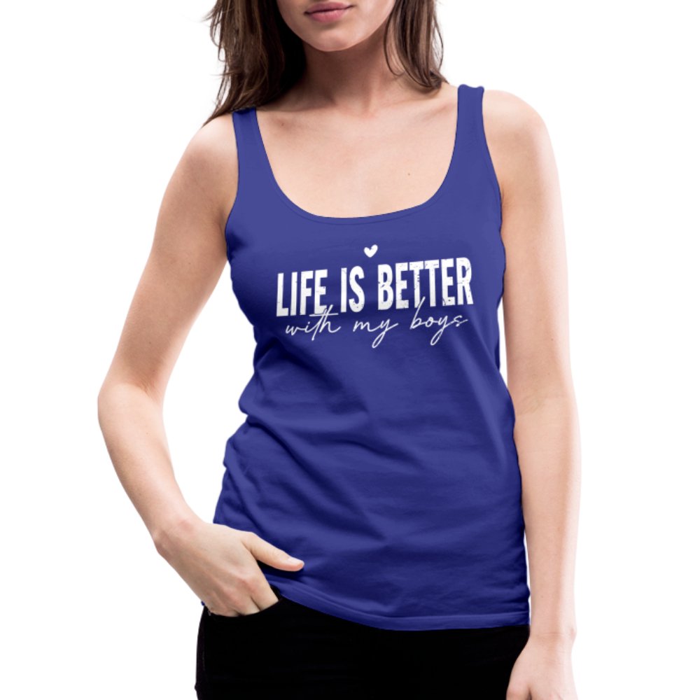 Life Is Better With My Boys - Women’s Premium Tank Top - option1# - Women’s Premium Tank Top | Spreadshirt 917