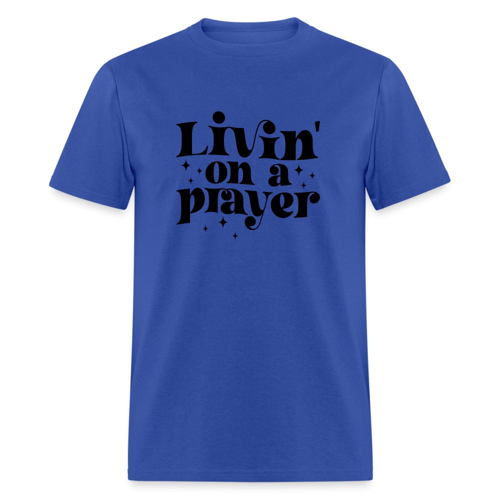 Livin on a Prayer T-Shirt - bright green