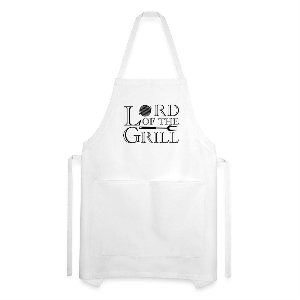 Lord of the Grill Adjustable Apron - option1# - Adjustable Apron | Spreadshirt 1186