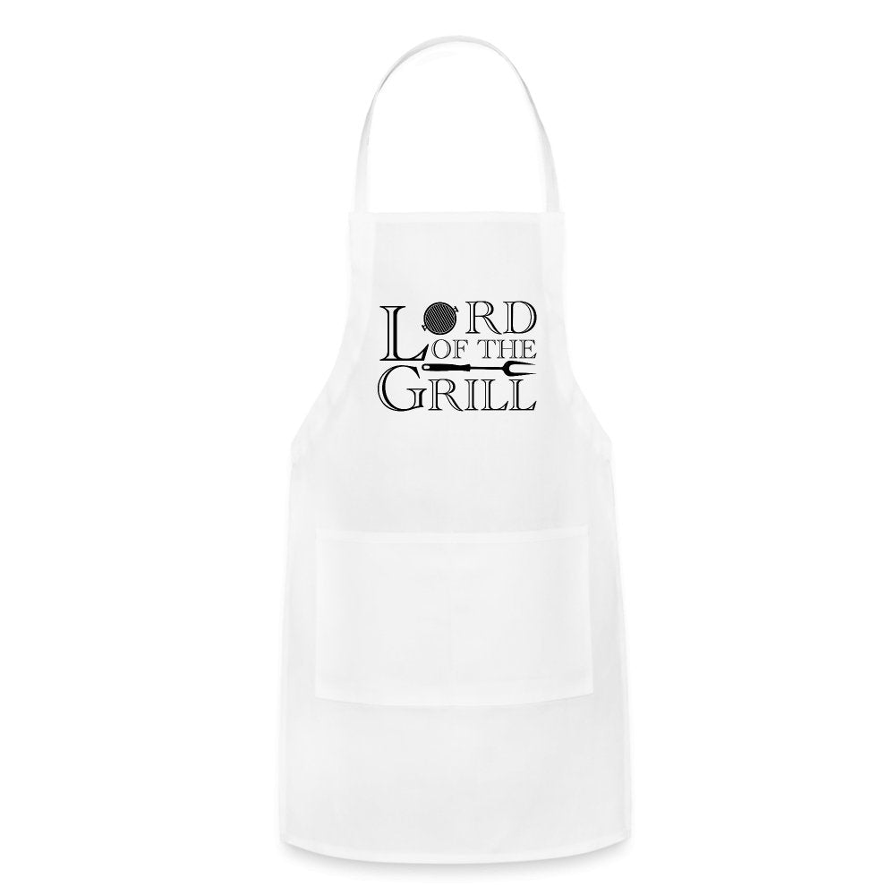 Lord of the Grill Adjustable Apron - option1# - Adjustable Apron | Spreadshirt 1186