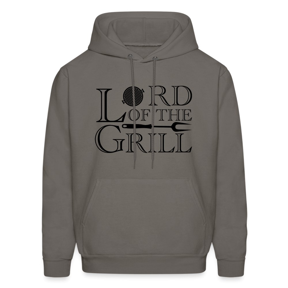 Lord of the Grill Hoodie - asphalt gray