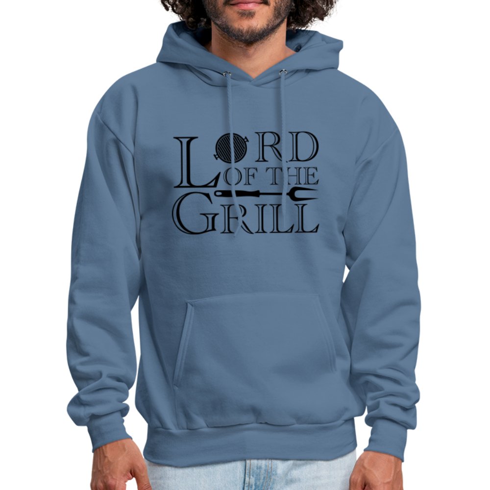 Lord of the Grill Hoodie - denim blue