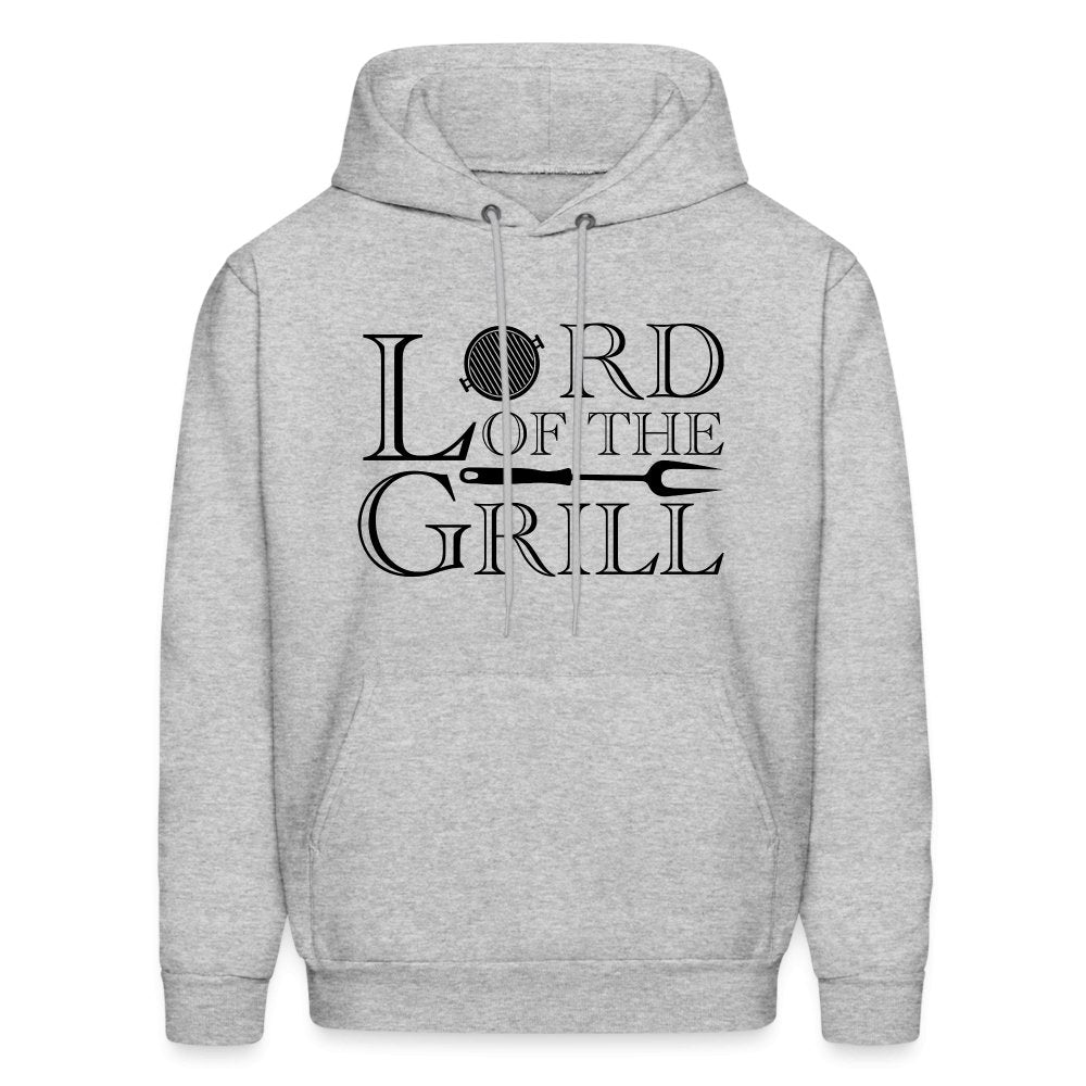 Lord of the Grill Hoodie - heather gray