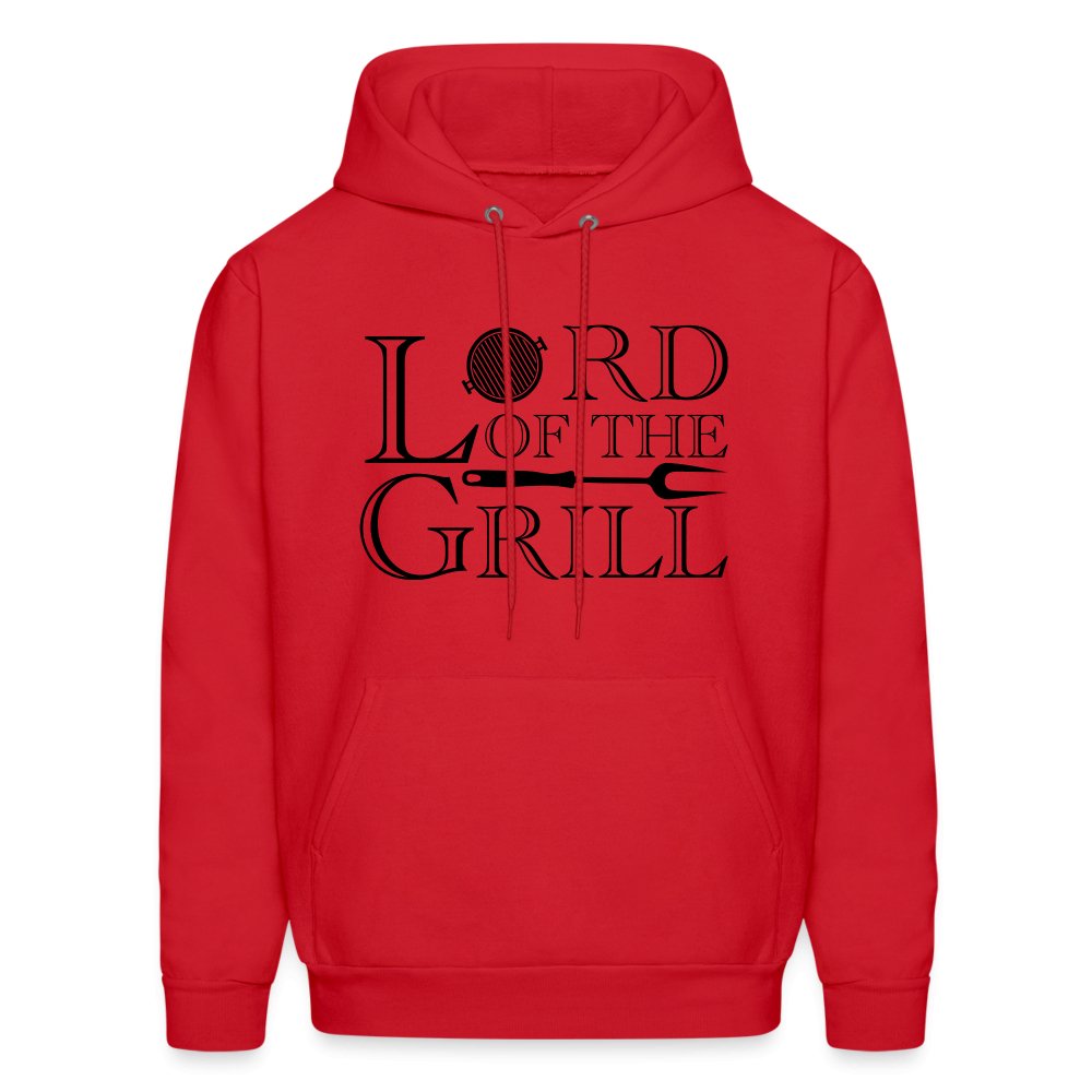 Lord of the Grill Hoodie - red