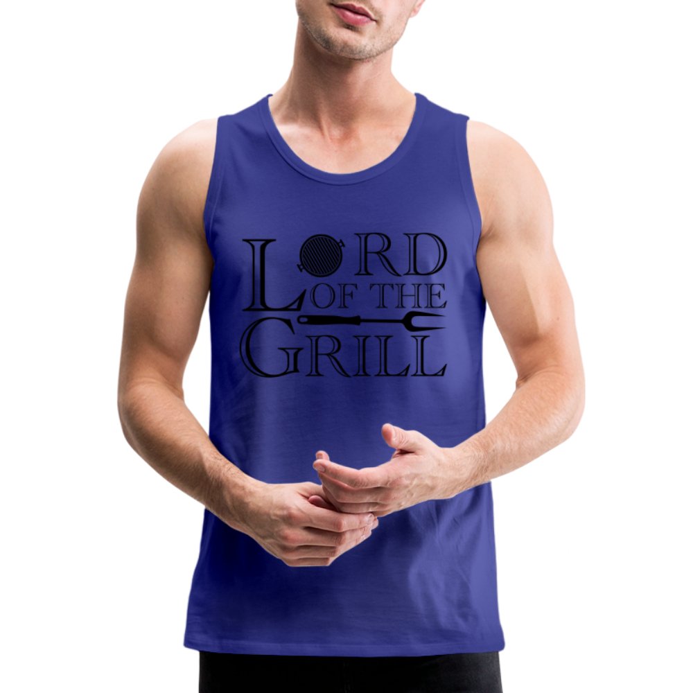 Lord of the Grill Men’s Premium Tank Top - red