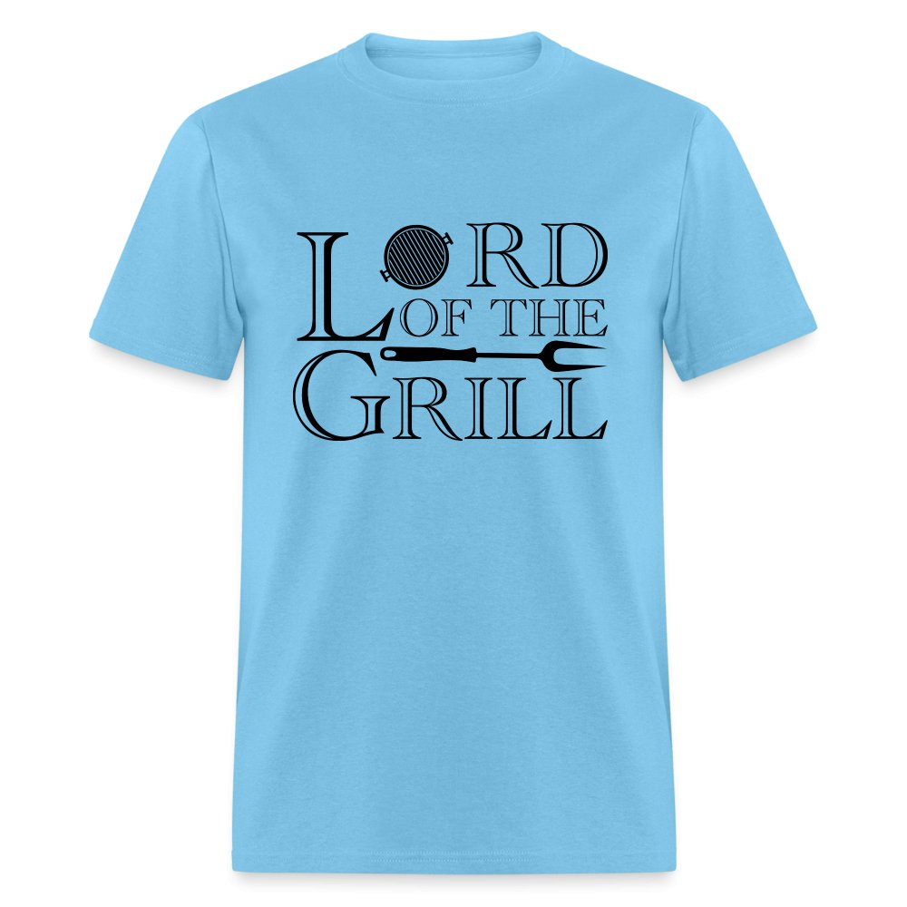 Lord of the Grill T-Shirt - aquatic blue