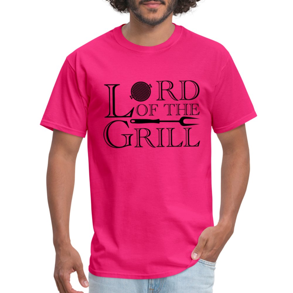 Lord of the Grill T-Shirt - fuchsia