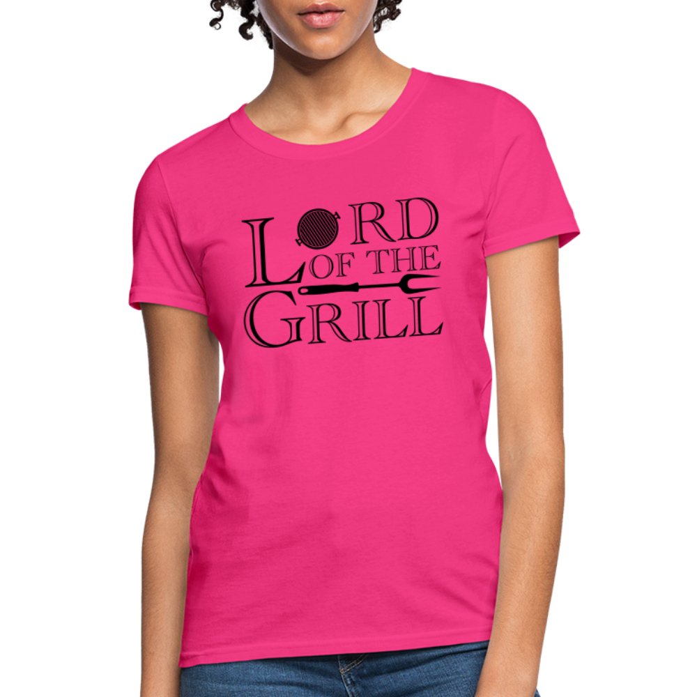 Lord of the Grill Women's T-Shirt - fuchsia