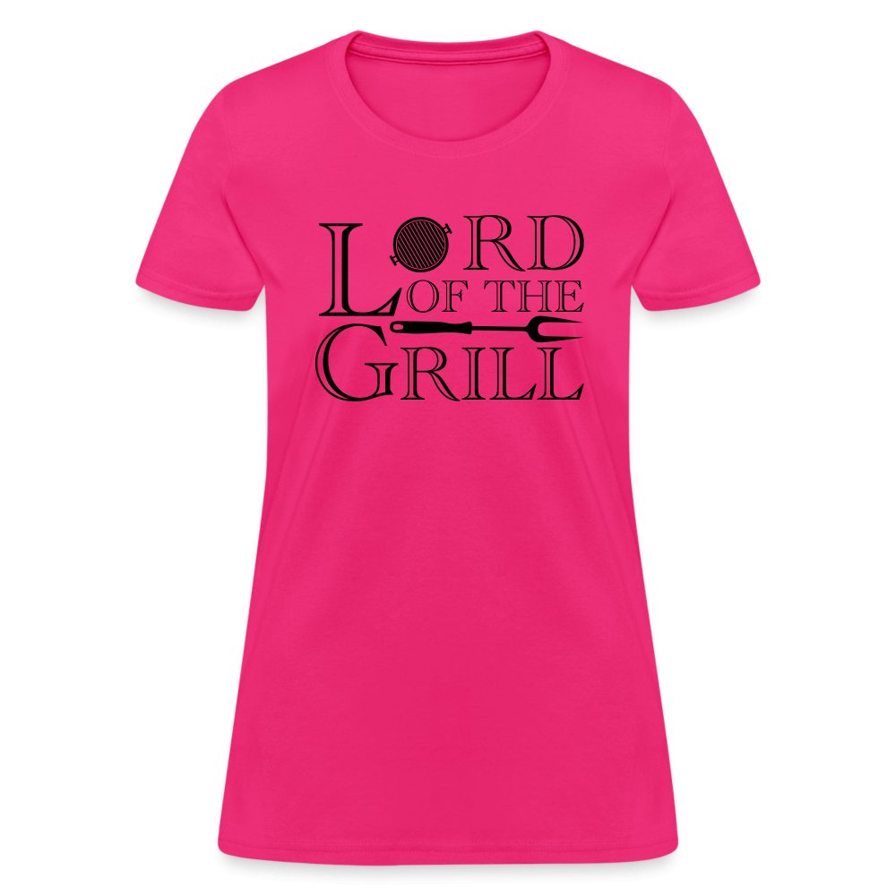 Lord of the Grill Women's T-Shirt - fuchsia