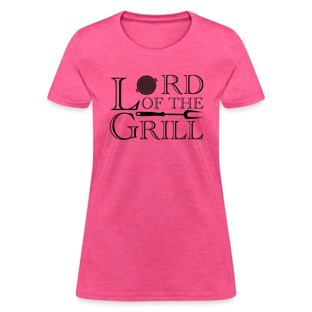 Lord of the Grill Women's T-Shirt - heather pink