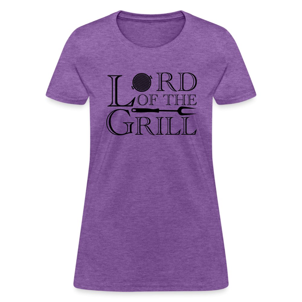 Lord of the Grill Women's T-Shirt - purple heather