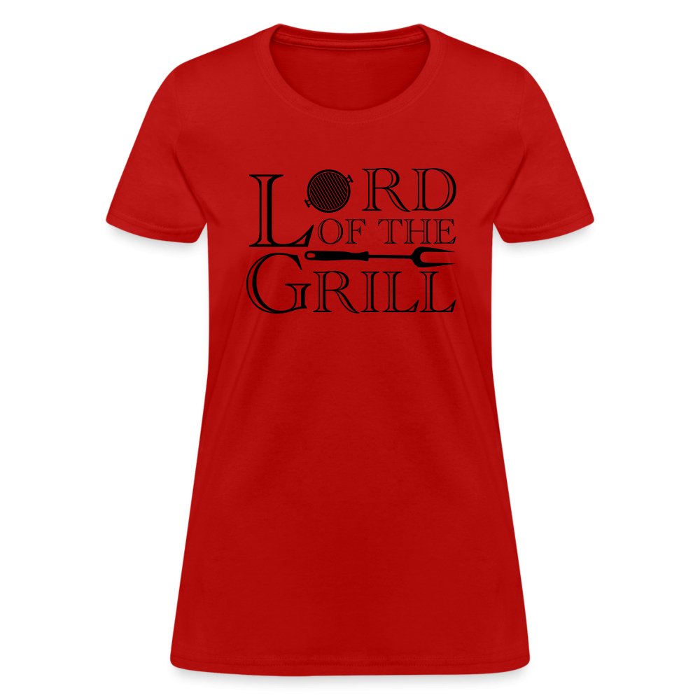 Lord of the Grill Women's T-Shirt - red