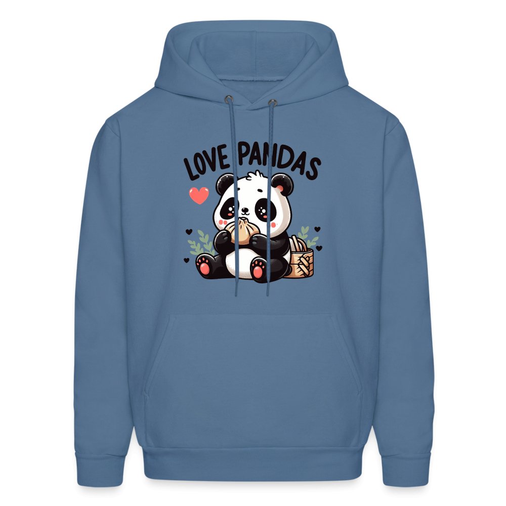 Love Pandas Hoodie - option1# - Men's Hoodie | Hanes P170