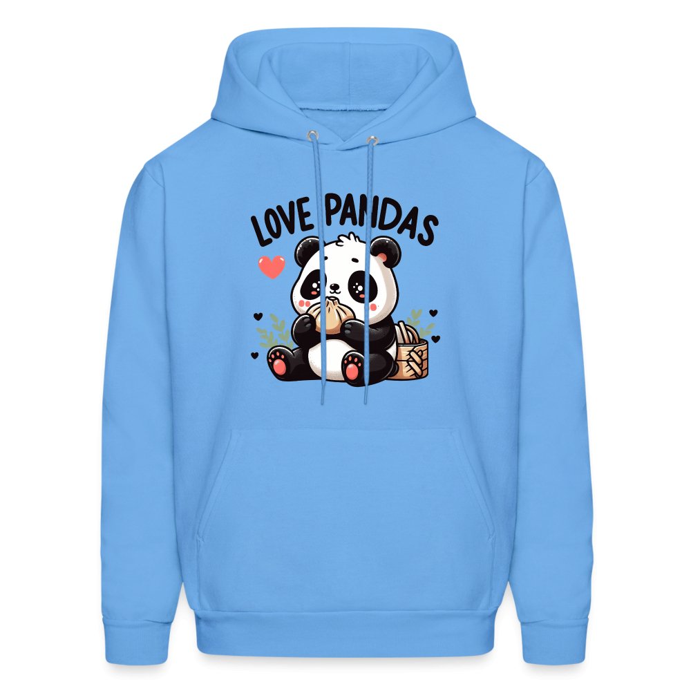 Love Pandas Hoodie - option1# - Men's Hoodie | Hanes P170