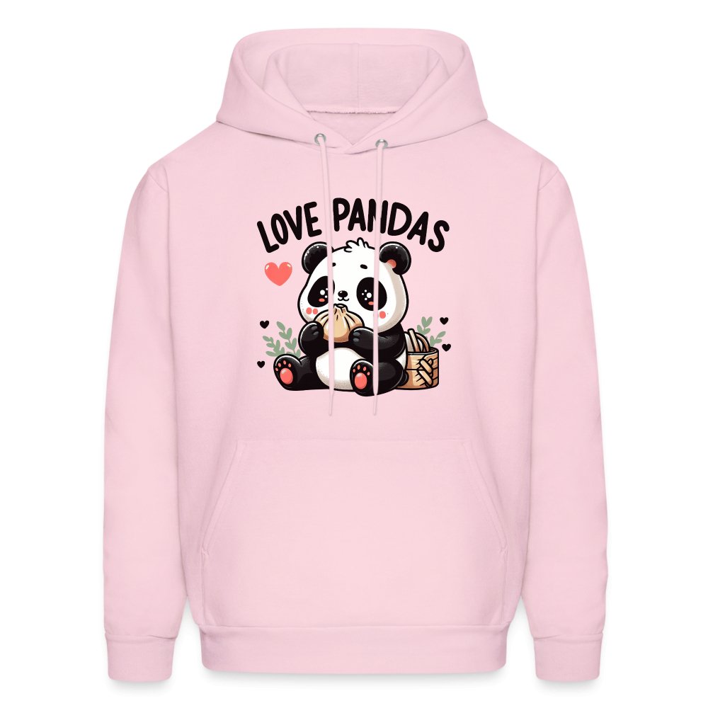 Love Pandas Hoodie - option1# - Men's Hoodie | Hanes P170