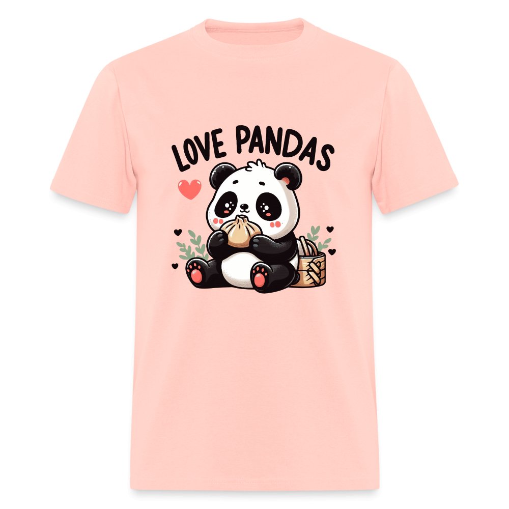 Love Pandas T-Shirt - option1# - Unisex Classic T-Shirt | Fruit of the Loom 3930