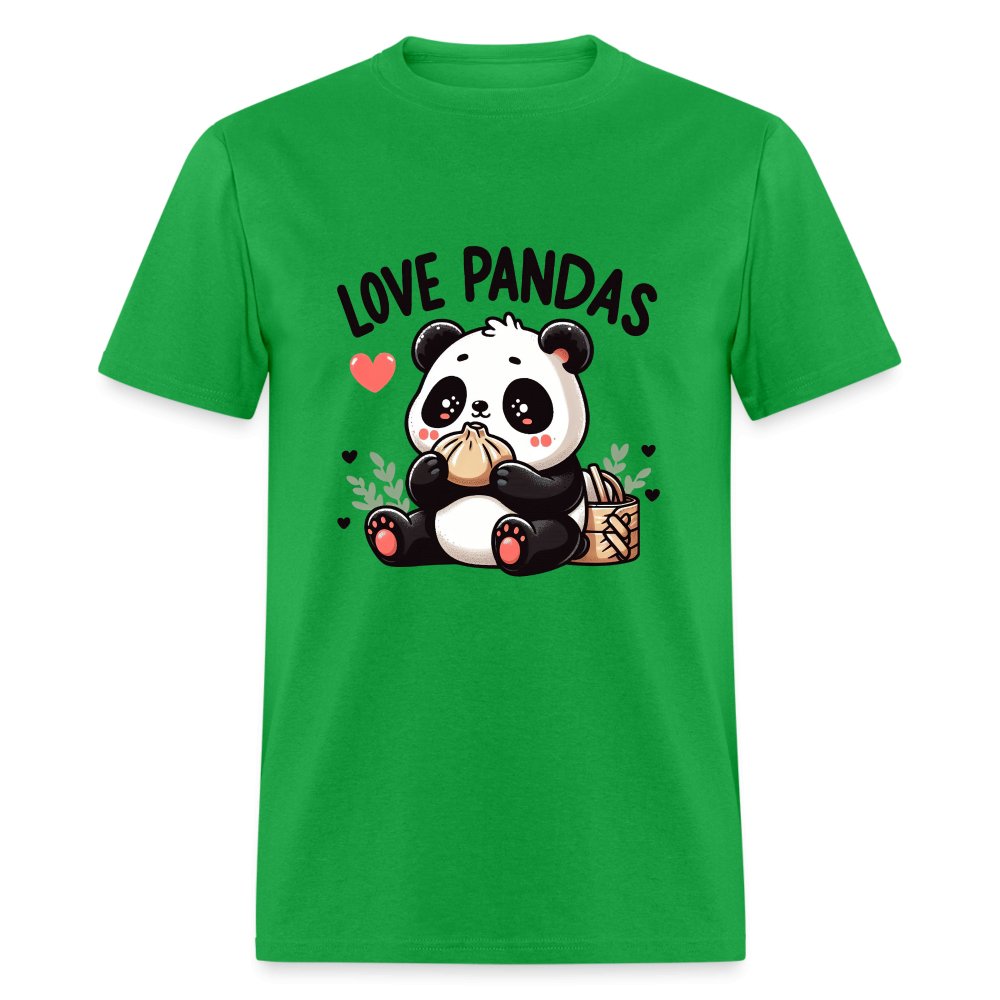 Love Pandas T-Shirt - option1# - Unisex Classic T-Shirt | Fruit of the Loom 3930