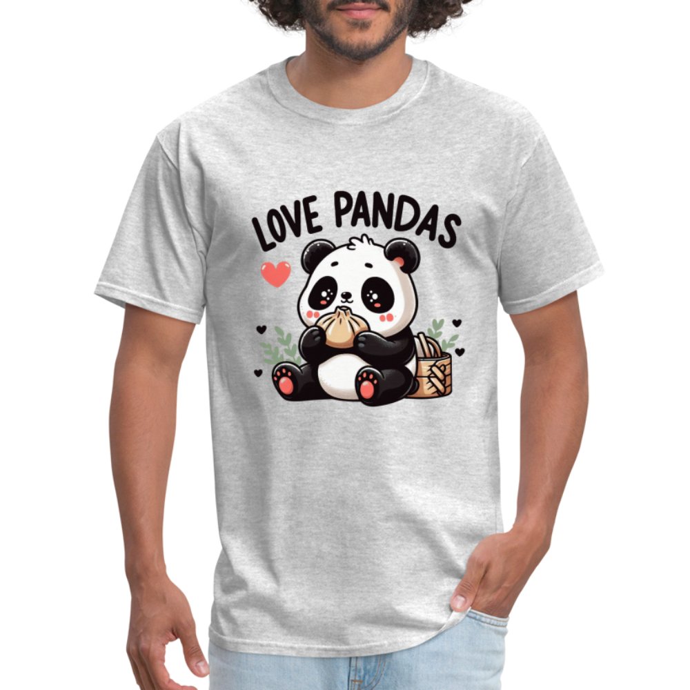 Love Pandas T-Shirt - option1# - Unisex Classic T-Shirt | Fruit of the Loom 3930