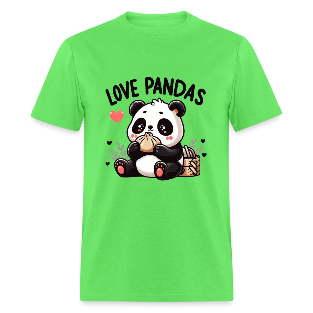 Love Pandas T-Shirt - option1# - Unisex Classic T-Shirt | Fruit of the Loom 3930