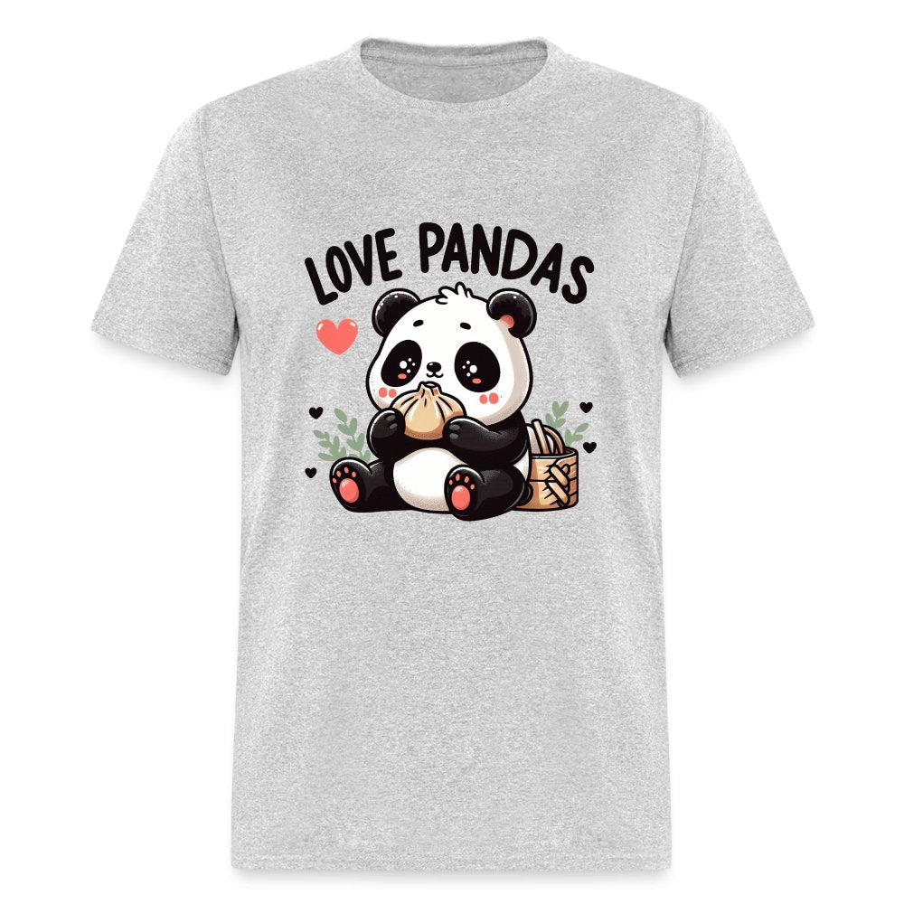 Love Pandas T-Shirt - option1# - Unisex Classic T-Shirt | Fruit of the Loom 3930