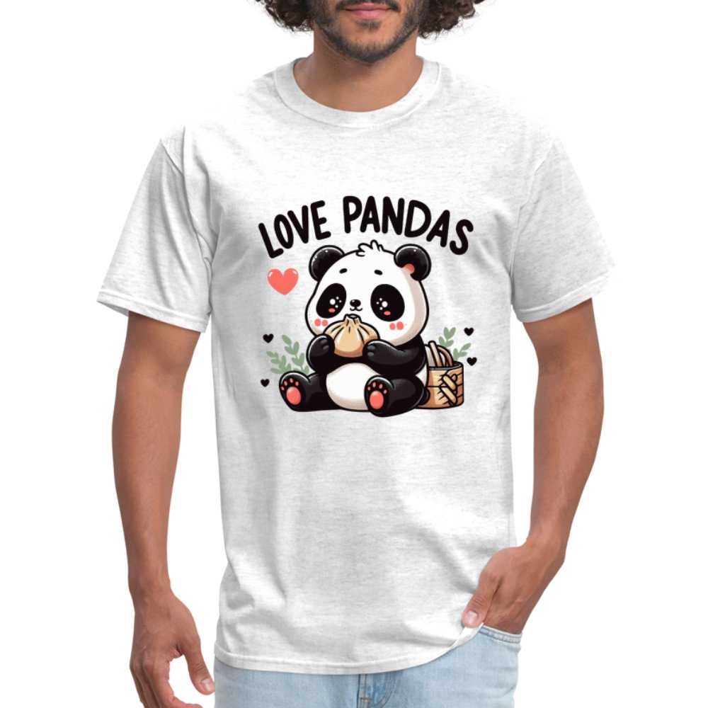 Love Pandas T-Shirt - option1# - Unisex Classic T-Shirt | Fruit of the Loom 3930