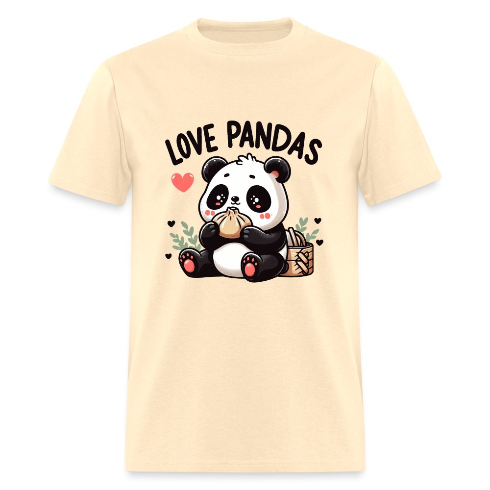 Love Pandas T-Shirt - option1# - Unisex Classic T-Shirt | Fruit of the Loom 3930