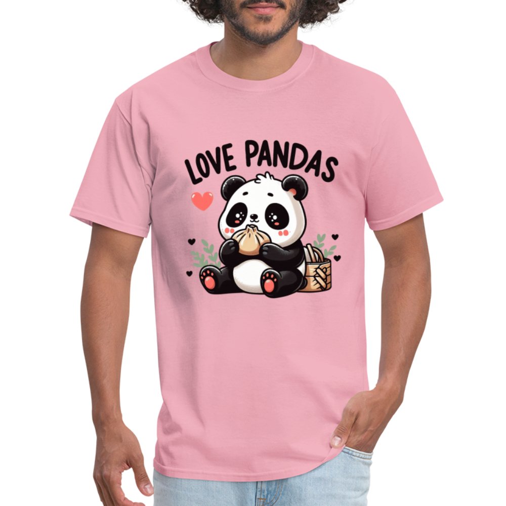 Love Pandas T-Shirt - option1# - Unisex Classic T-Shirt | Fruit of the Loom 3930