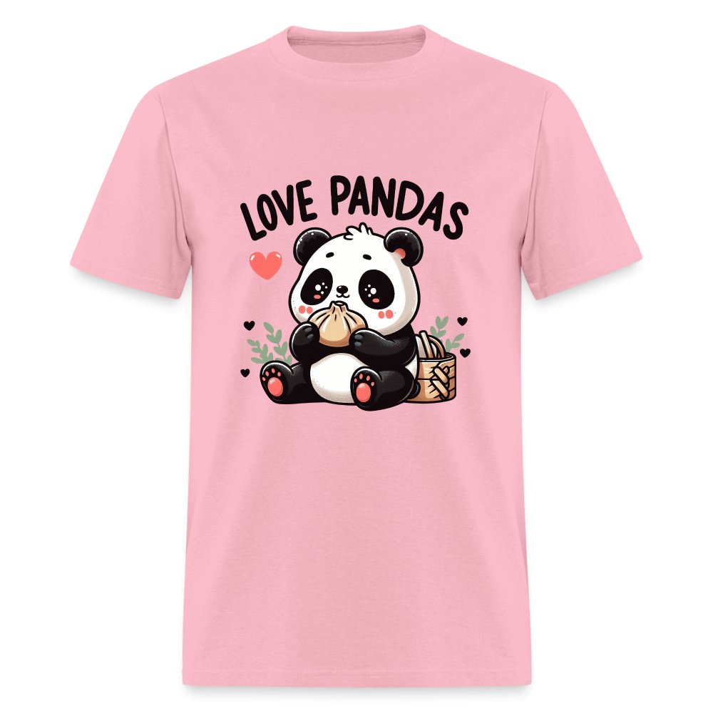 Love Pandas T-Shirt - option1# - Unisex Classic T-Shirt | Fruit of the Loom 3930