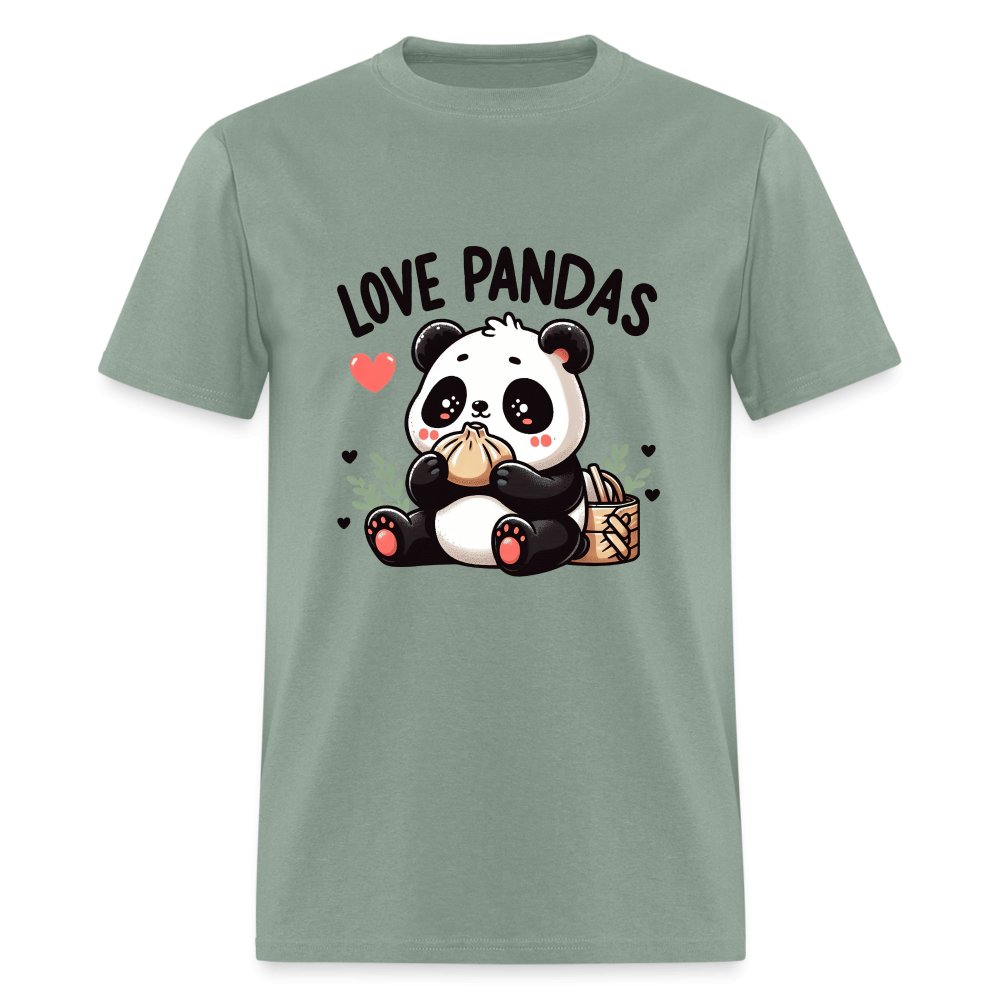 Love Pandas T-Shirt - option1# - Unisex Classic T-Shirt | Fruit of the Loom 3930