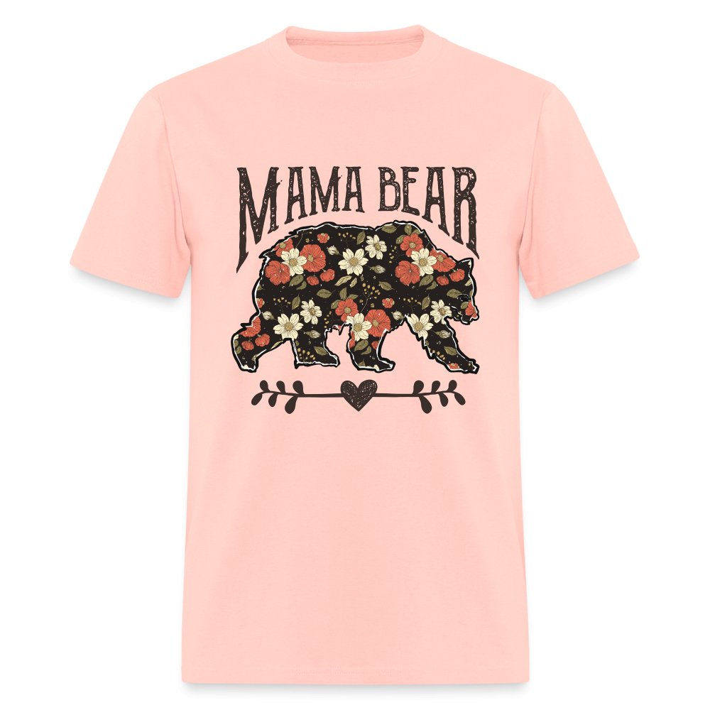 Mama Bear T-Shirt - blush pink