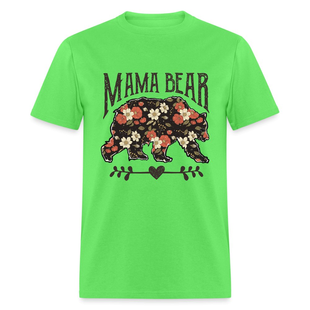 Mama Bear T-Shirt - kiwi