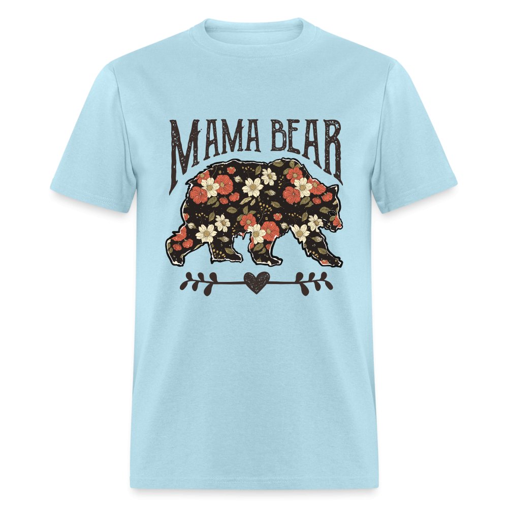 Mama Bear T-Shirt - powder blue