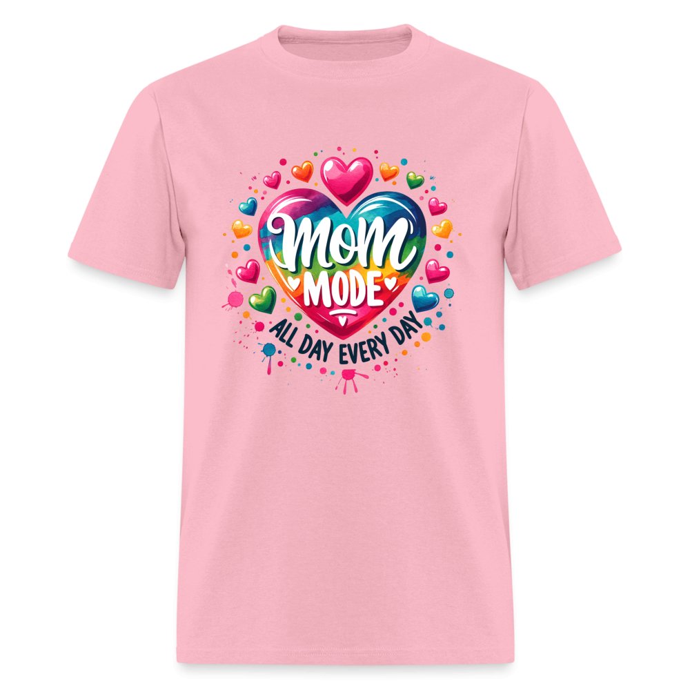 Mom Mode T-Shirt (All Day Every Day) - option1# - Unisex Classic T-Shirt | Fruit of the Loom 3930